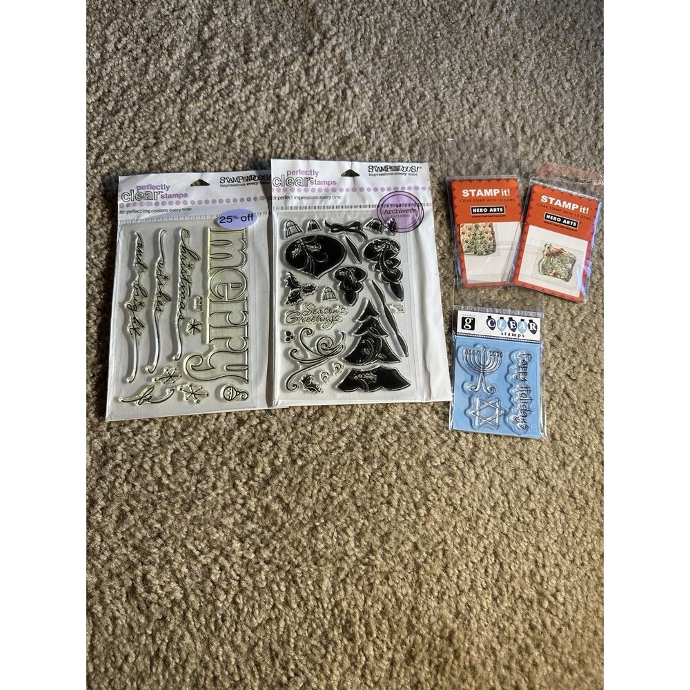Holiday Clear Stamp Bundle
